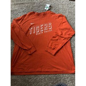 Nike Men's Clemson Tigers Orange Max90 Death Valley Long Sleeve T-Shirt Size XL